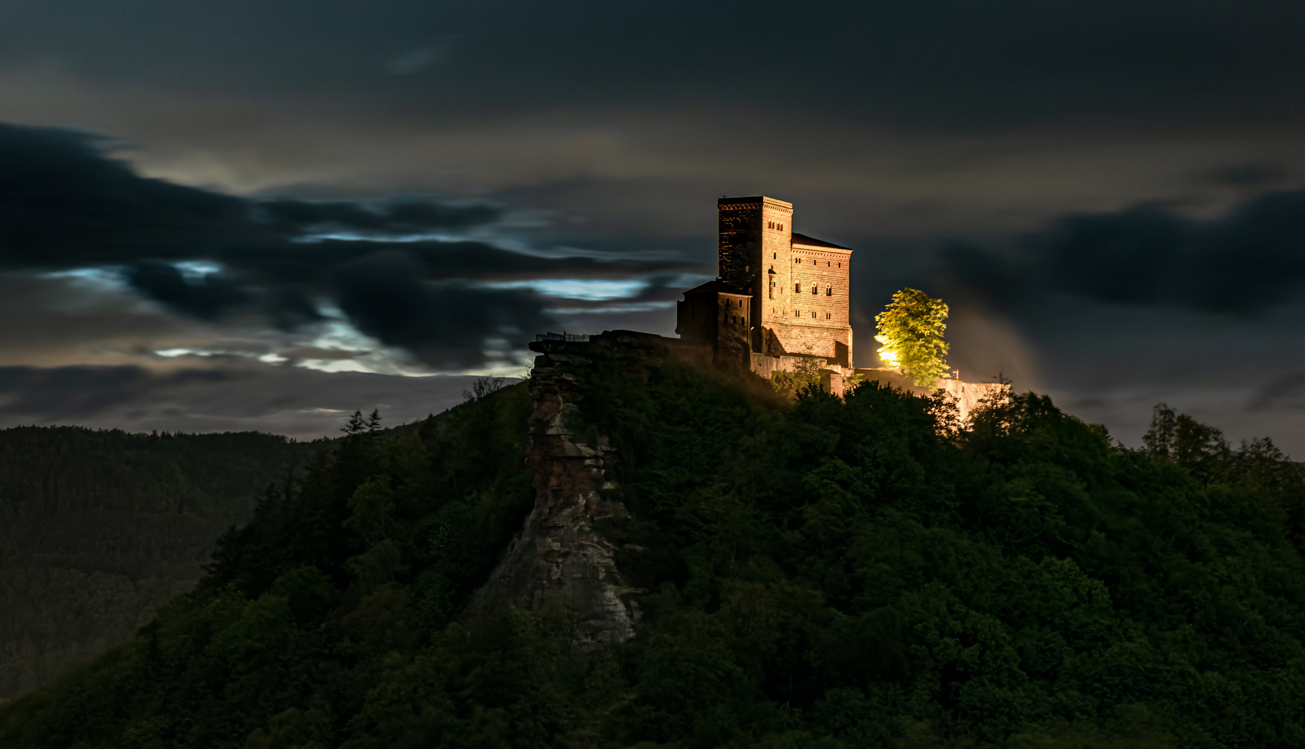 22:55Uhr im Pfälzerwald