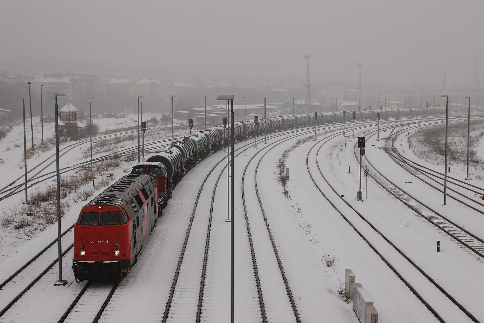 228 757-1 der EBS in Gera