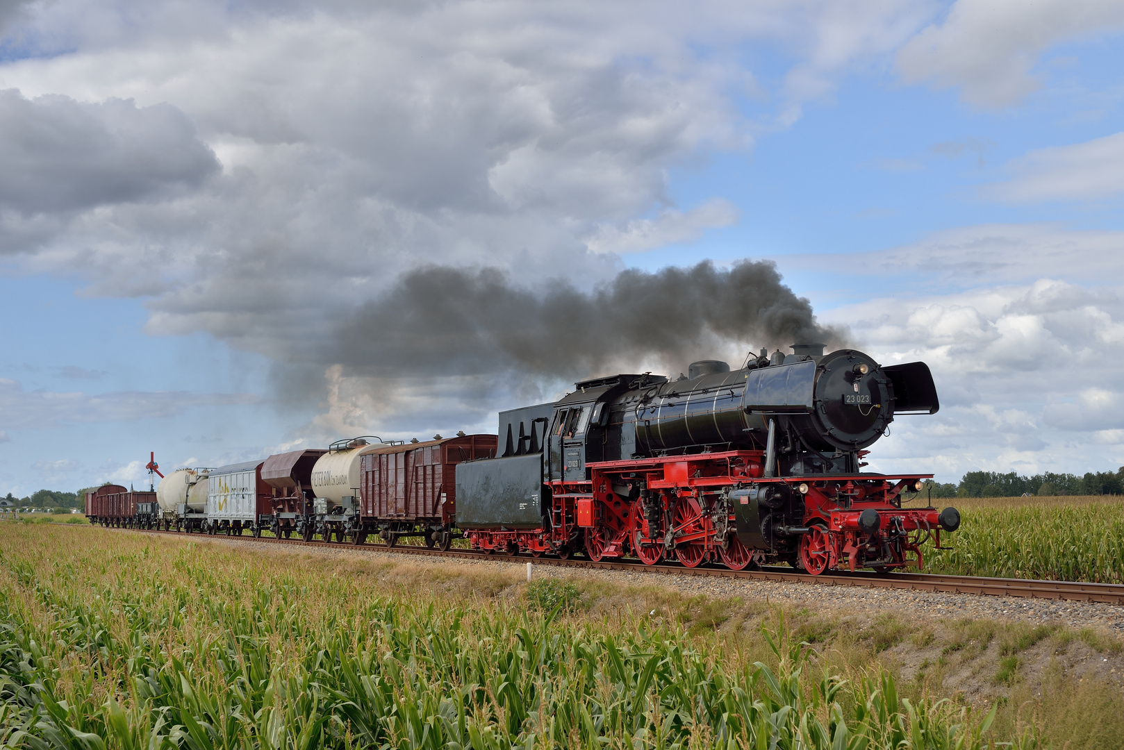 23 023 der SSN am 08.09.19 bei Terrug naar Toen in Beekbergen