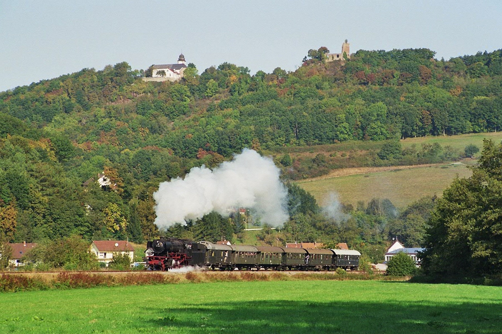 23 042 bei Theisbergen  Reisen wie vor 50 Jahren