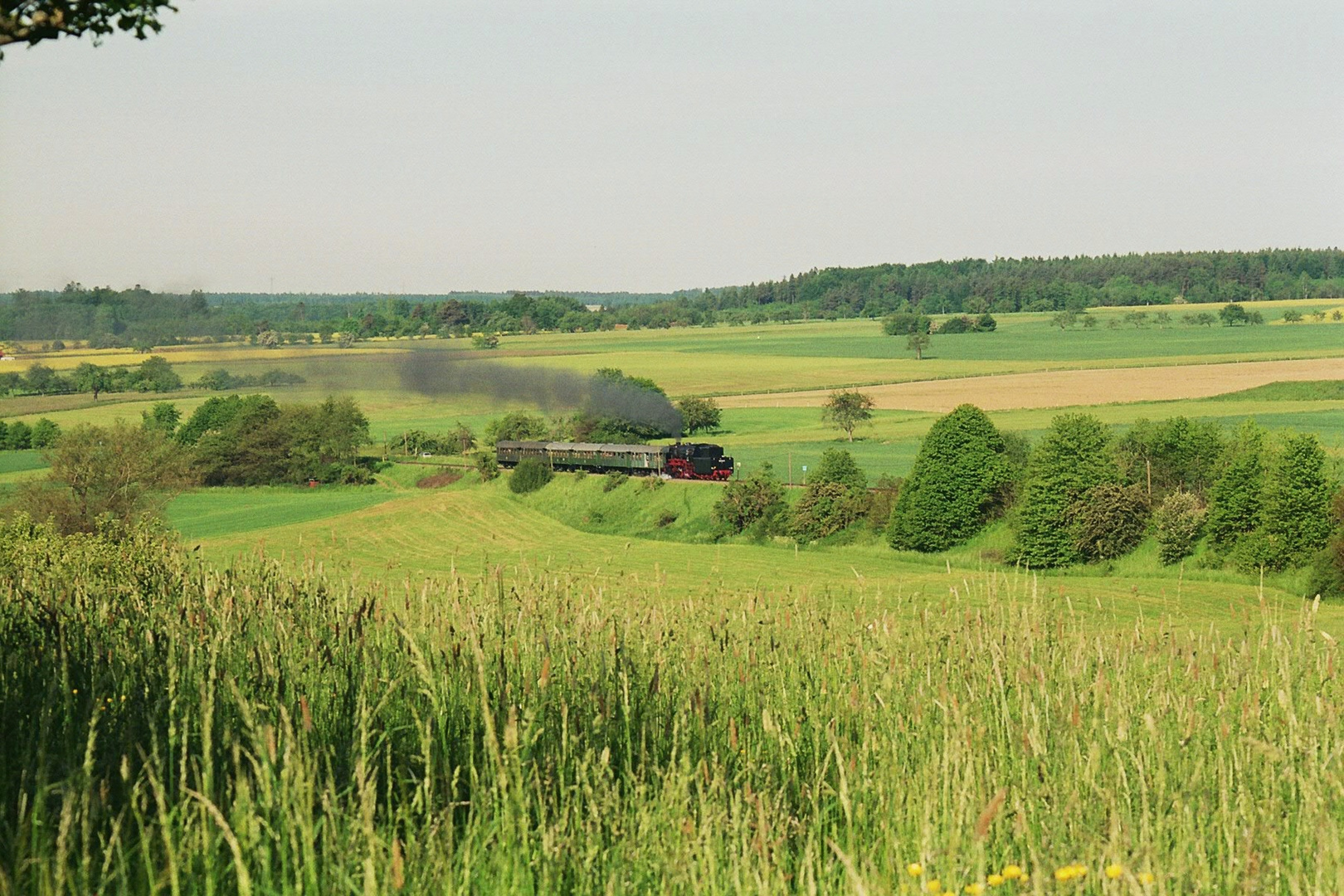 23 042 in der Steigung nach Walldürn