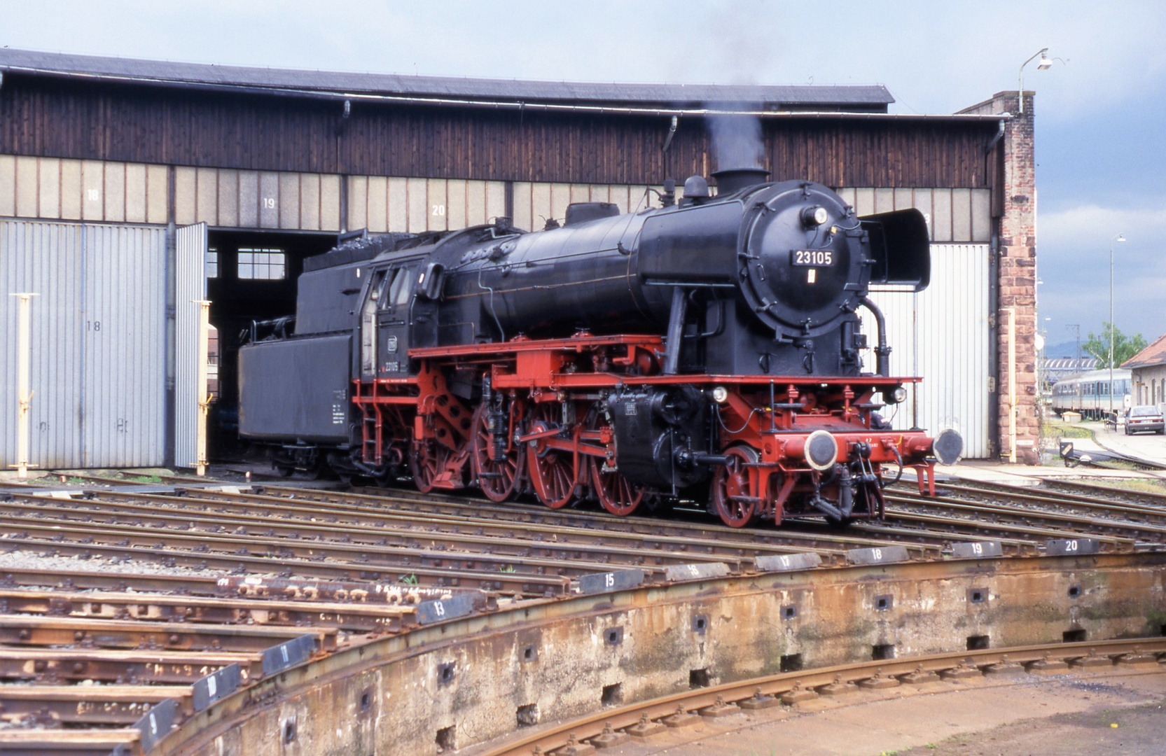 23 105 im Bw Darmstadt