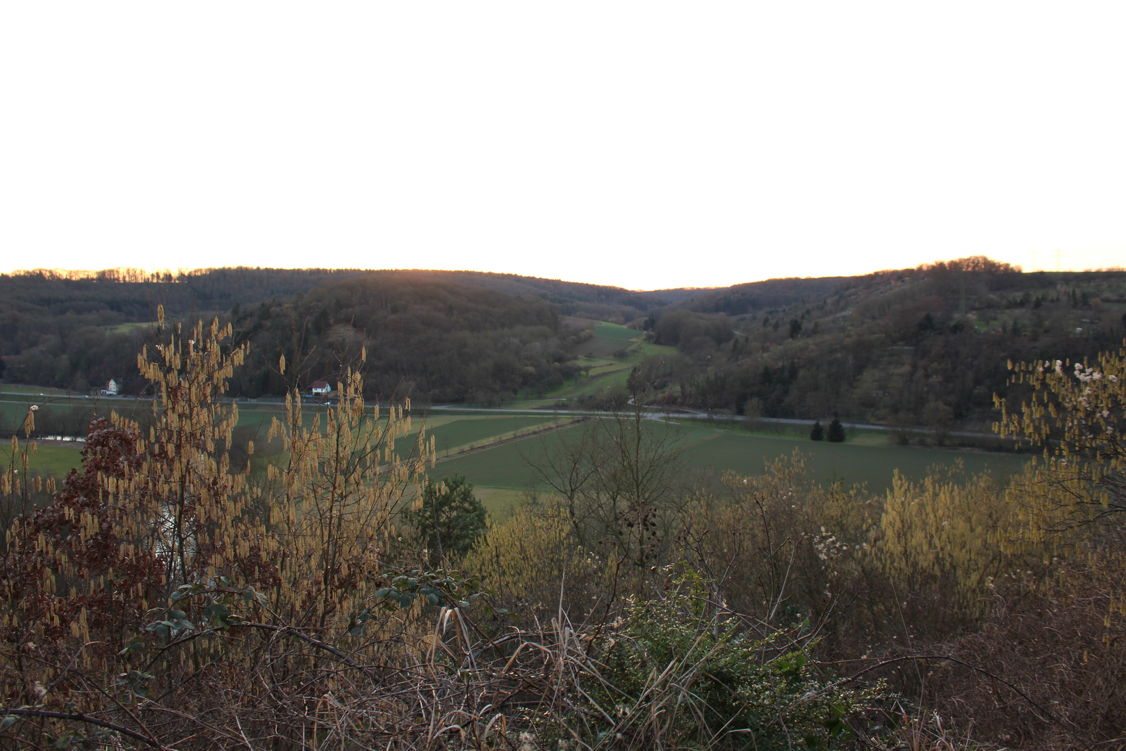 23.-2. 14 --Enztal vom Husarenhof aus 18 Uhr 47