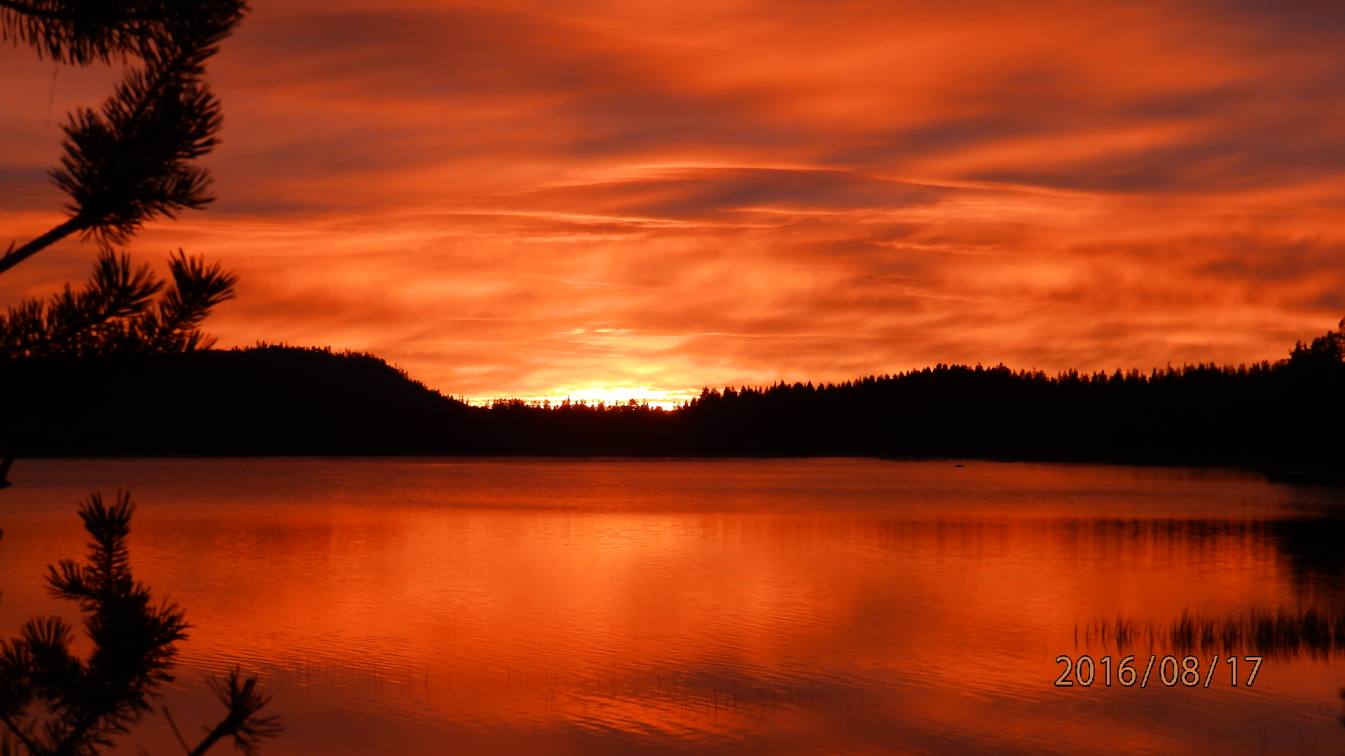 #23 Sonnenuntergang in Lappland