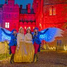 2317UZ Engel  Weihnachtzauber 2023 vor Schloss Bückeburg