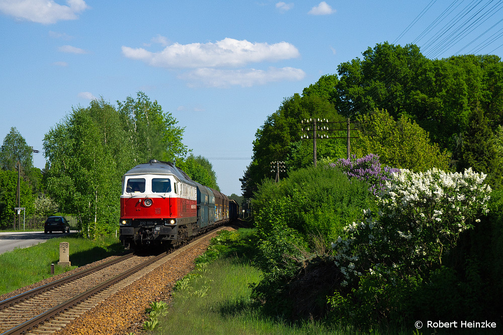 232 005 bei Weiwasser am 15.05.2013