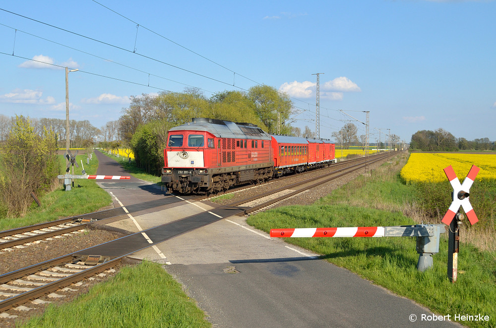 232 201 bei Güterglück kurz vor dem Ende...