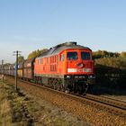 232 567 mit einem Bunkerzug am 20.10.2012