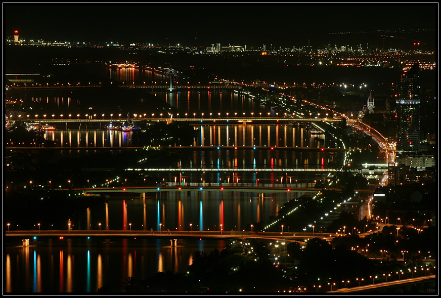 23,45km Wien bei Nacht Foto & Bild | europe, Österreich, wien Bilder