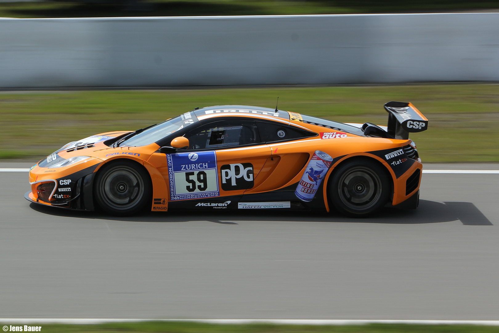 24 H 2012: " McLaren MP 4 12C "