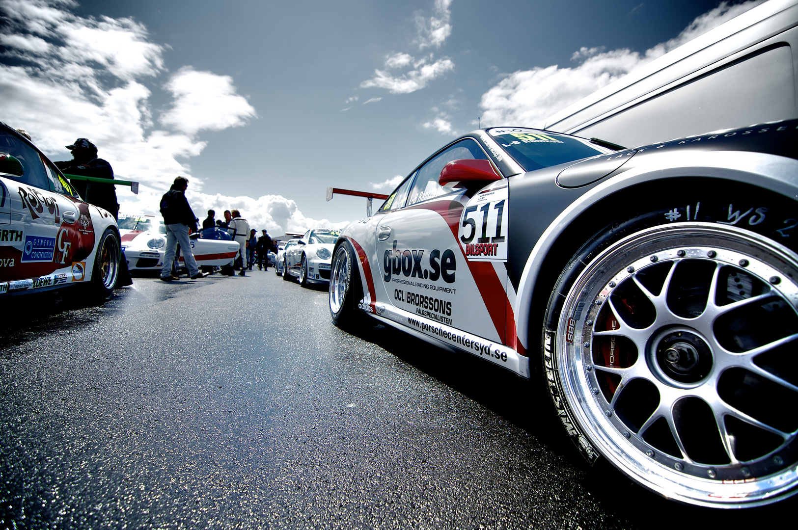 24 H Rennen Nürburgring, Porsche Fahrerlager