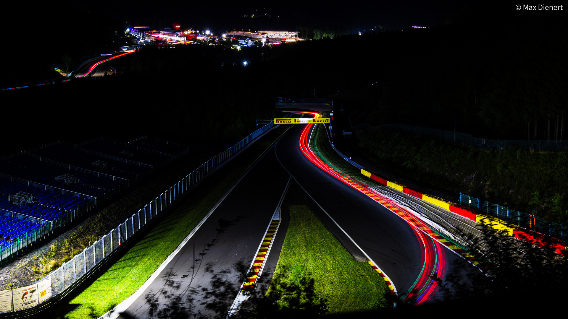 24 Hours of Spa 2023 - speaker corner at night 