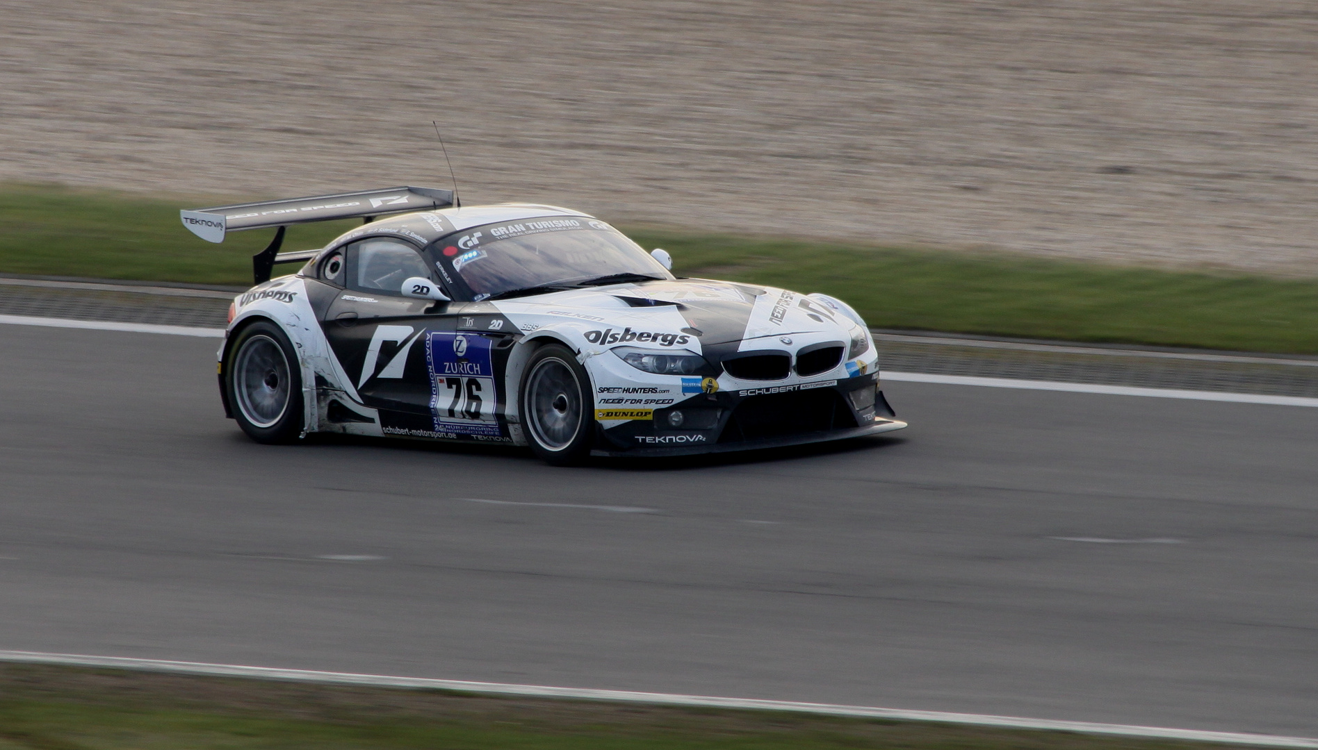 24 Std Rennen Platz 4 BMW Z4