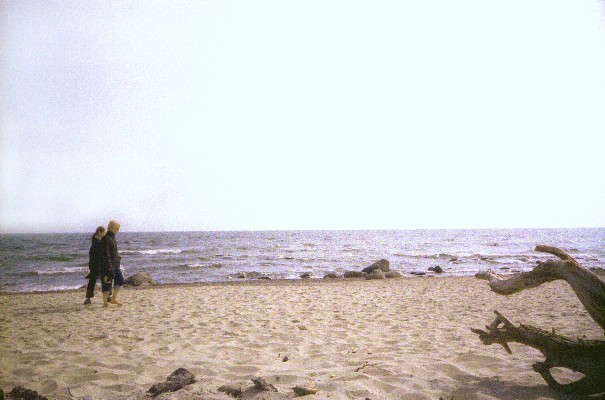 24.04.2003. Ostsee. Strand. (ein Bild von meinem Sohn)