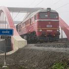 24.09.16 T679 1600 mit Kohle auf neuer Ohrebrücke bei Trsnice zum narodni den zeleznice 