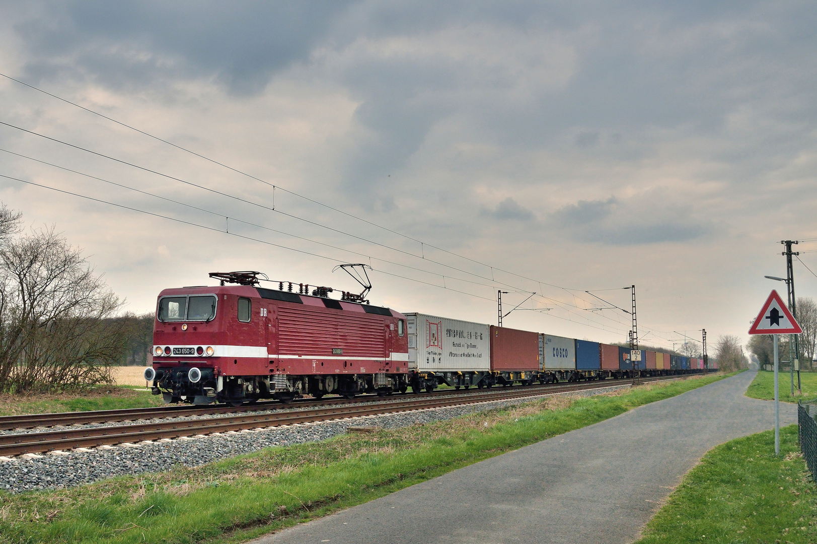 243 650-9 --Delta Rail-- am 19.03.20 in Nordbögge