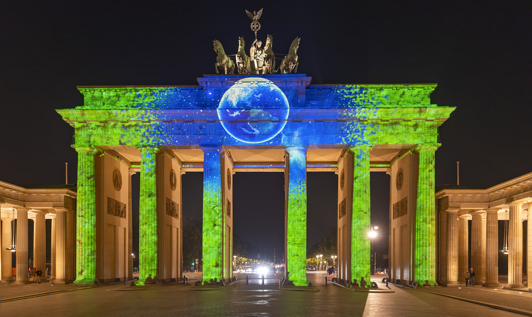 2432TZ Brandenburger Tor Festival of Lights Berlin 2021