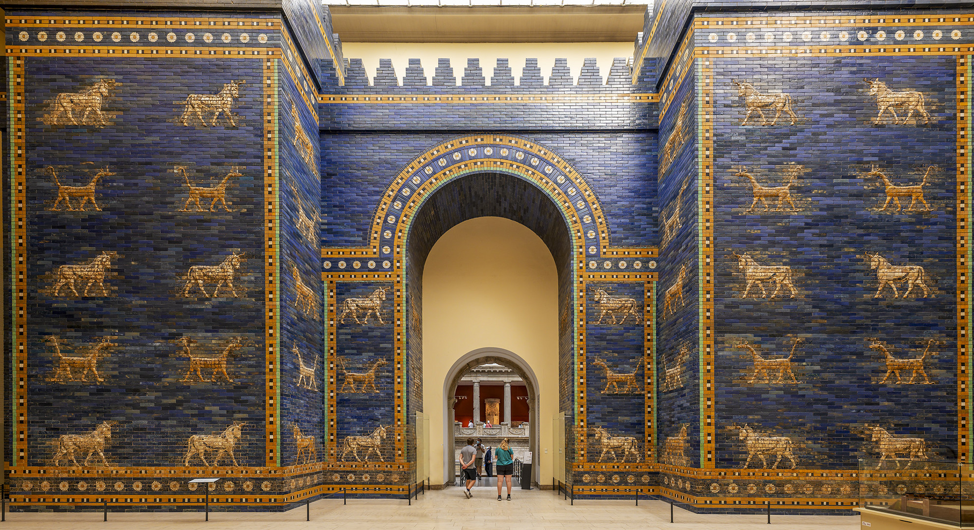 2453TZ-54TZ Ischtar- Tor von Babylon im Pergamonmuseum Berlin