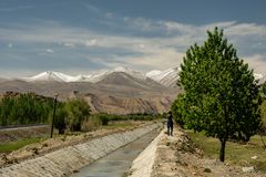 249 - Between Shigatse and Gyantse (Tibet) - Agricultural Workers