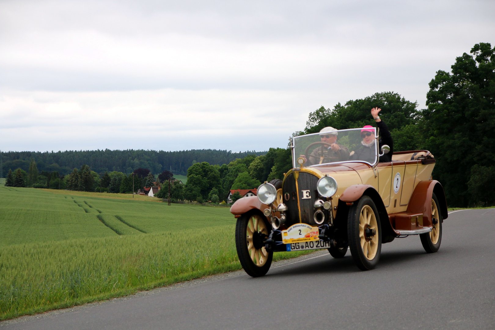 24.ADAC Oldtimerfahrt 2018 Hessen-Thüringen