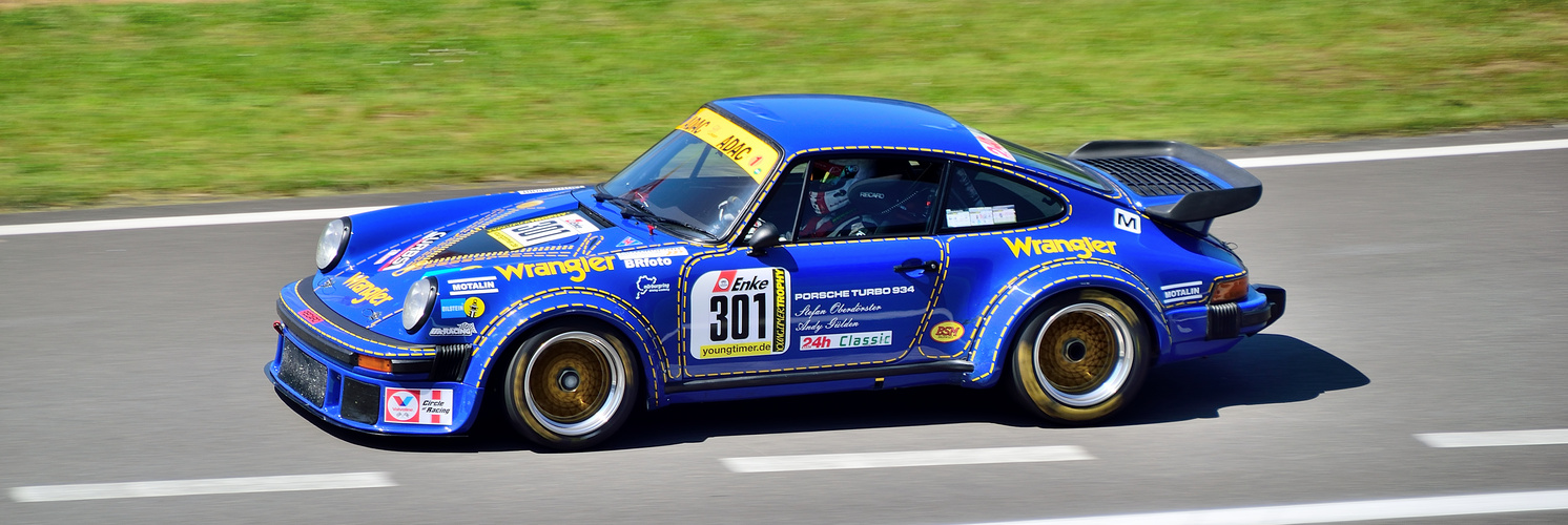 24H-Classic - # 301 Porsche 934 Turbo 'Wrangler'