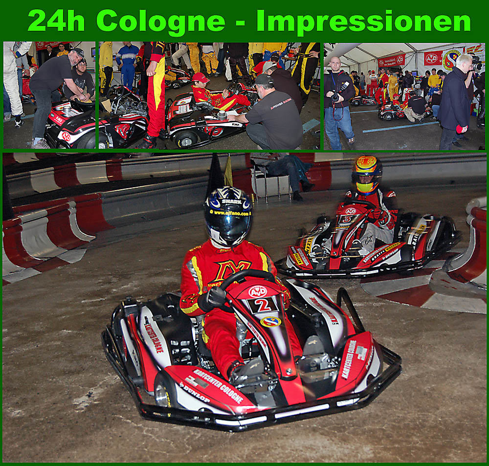 24h Cologne - Kart Rennen ..