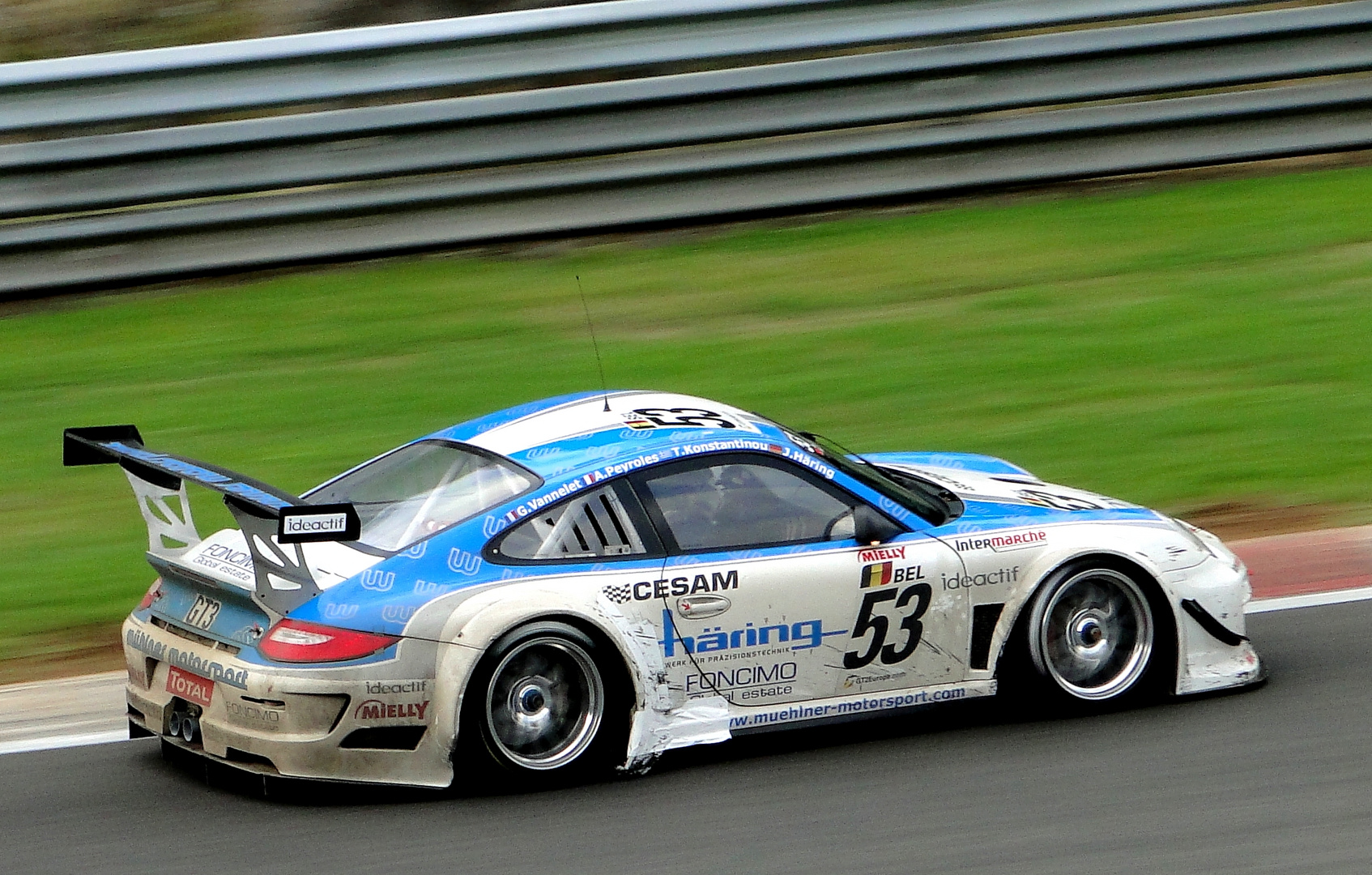 24h de francorchamps 2010 porsche mulhner