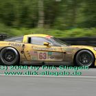 24h du Mans 2008, Corvette #63 nach 21 Stunden Fahrt in Arnage