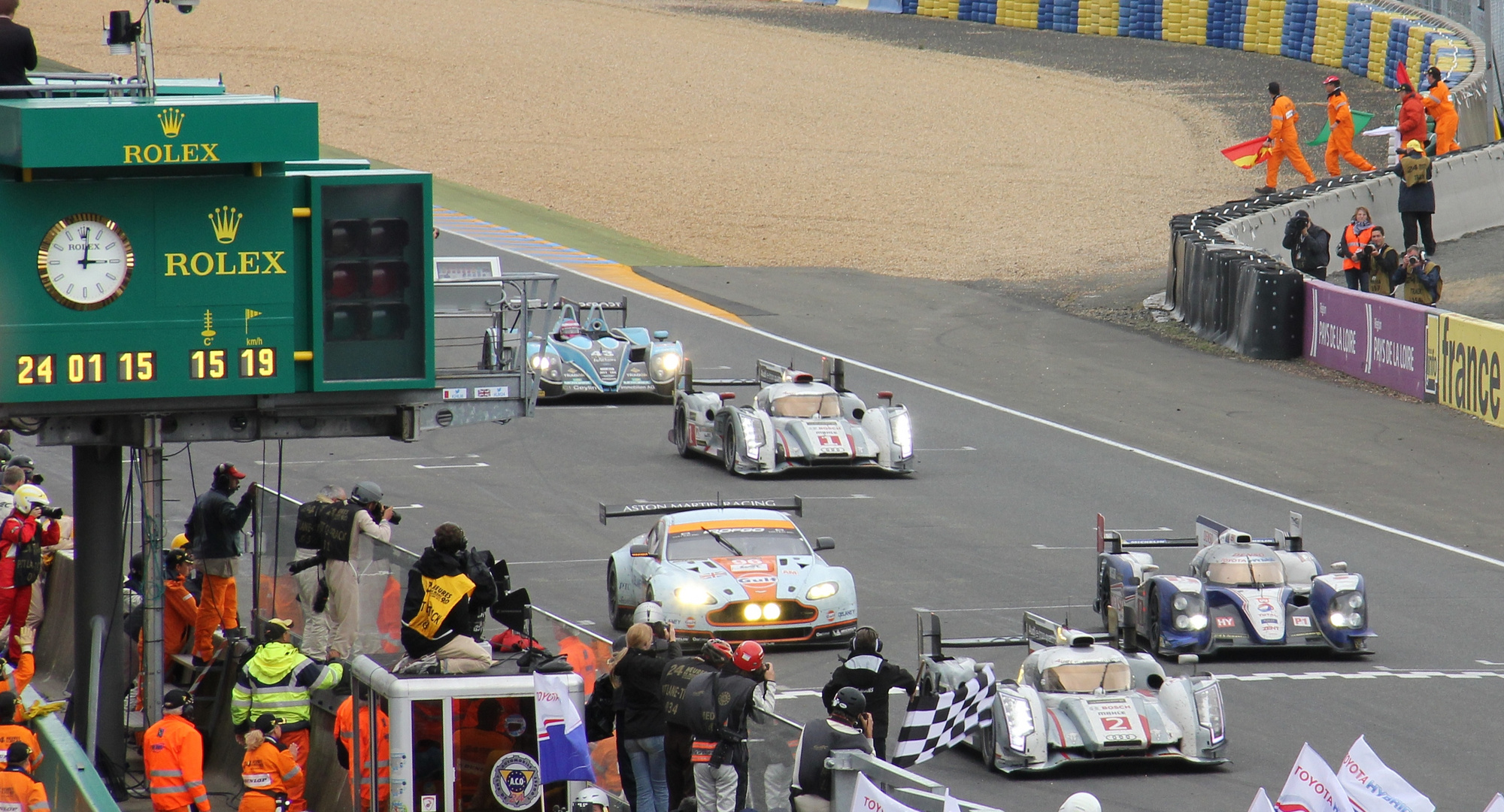 24h du Mans - C'est l'arrivée