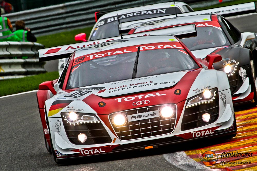 24h Spa Francorchamps 2011 - Audi R8 LMS GT3 #99