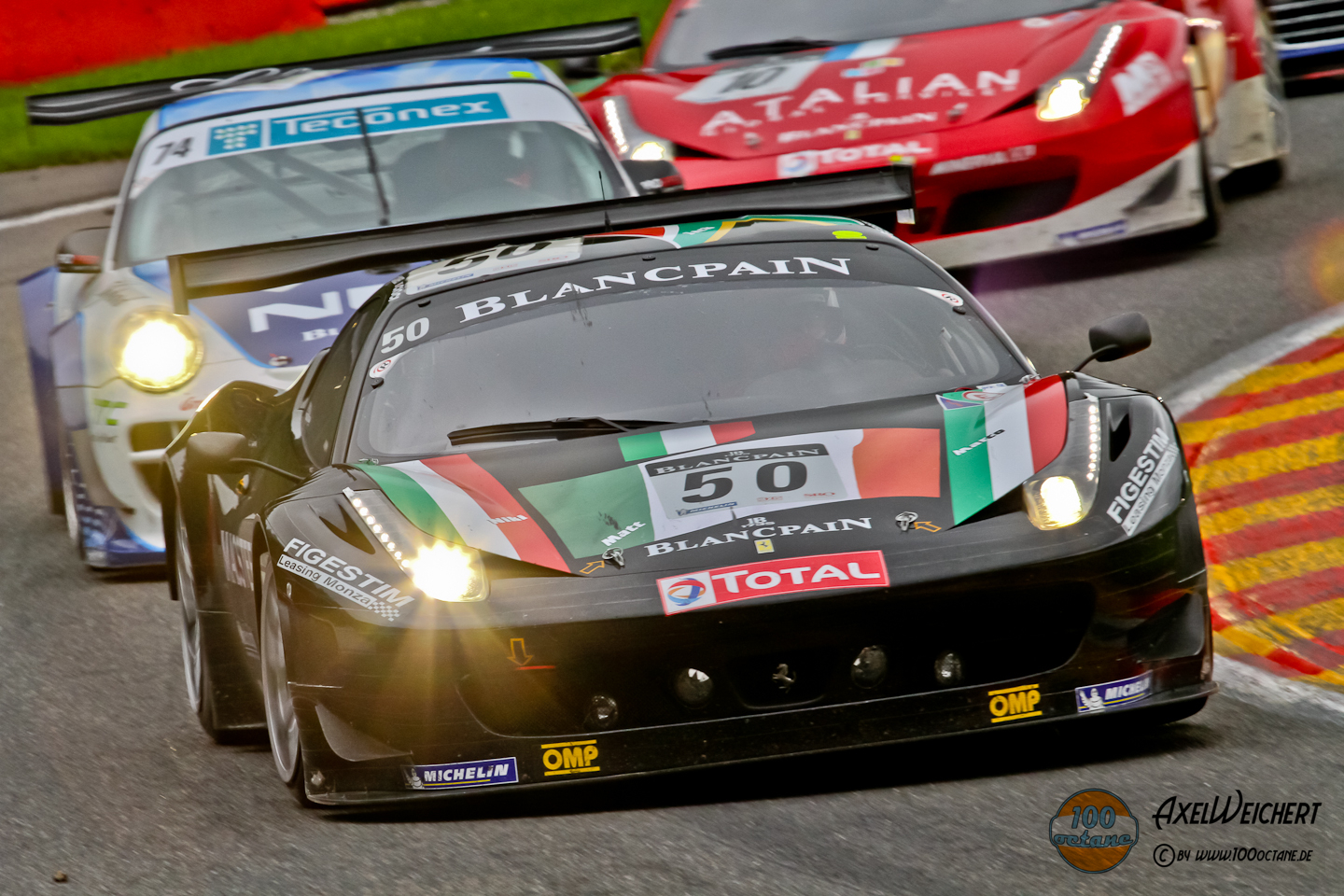 24h Spa Francorchamps 2011 - Ferrari 458 GT3 #50