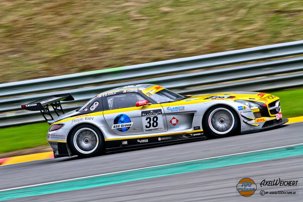 24h Spa Francorchamps 2011 - Mercedes SLS AMG GT3 #38