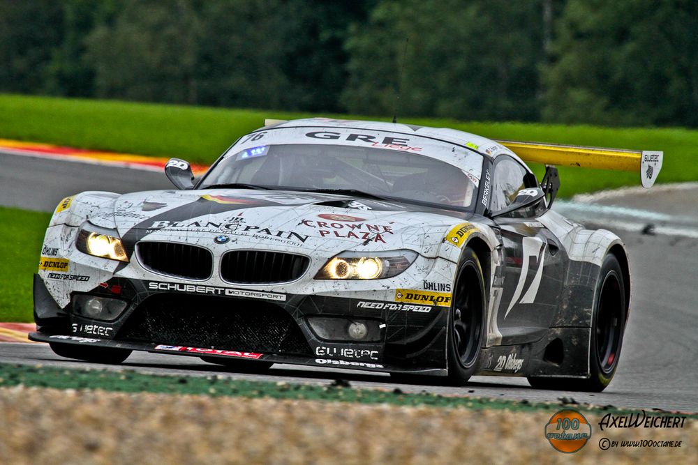 24h Spa Francorchamps 2011 - Schubert BMW Z4 GT3 #76