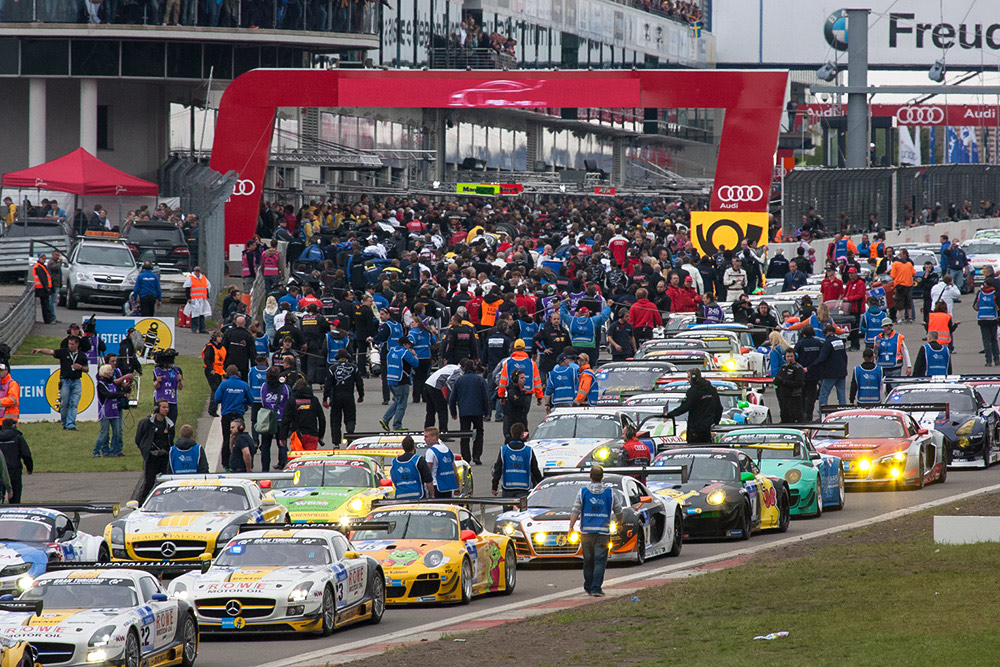 24H/2013 Nürburgring, Startaufstellung