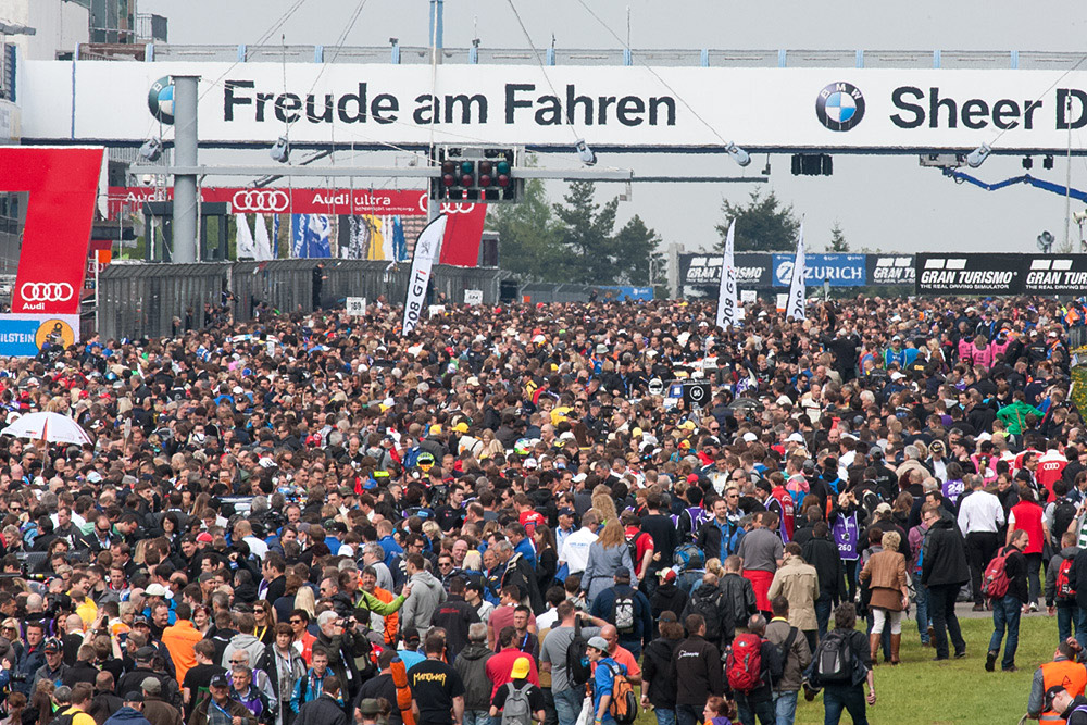 24H/2013 Nürburgring, Startaufstellung...