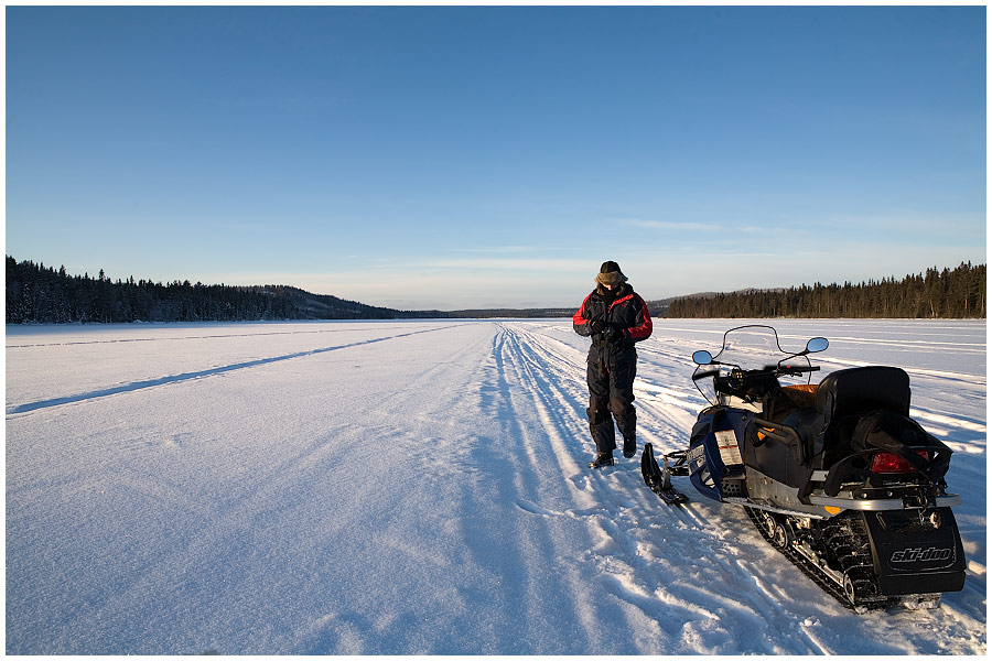 -25 Grad und Spaß mit dem Ski-Doo