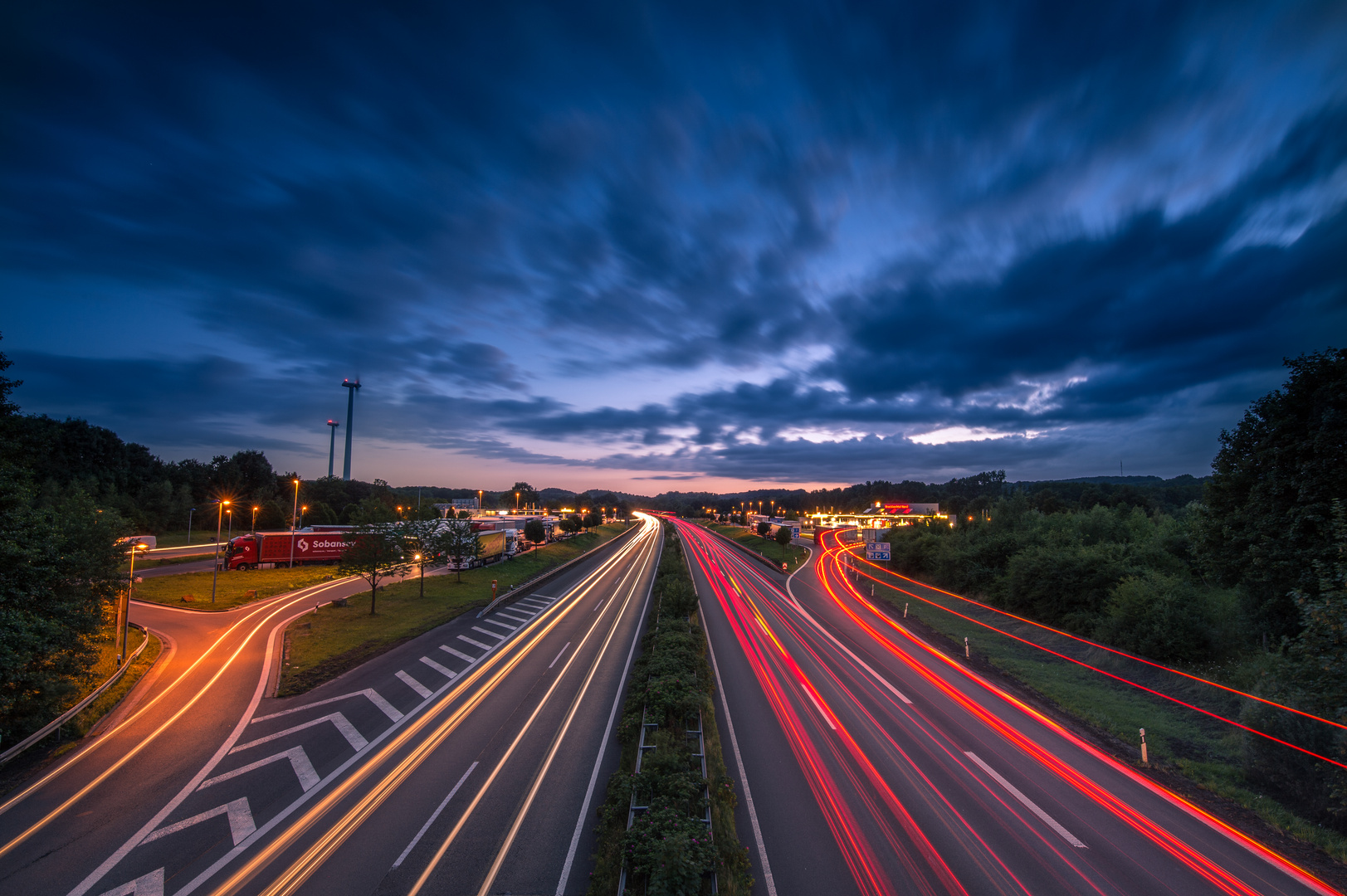 25 Sekunden Autobahn