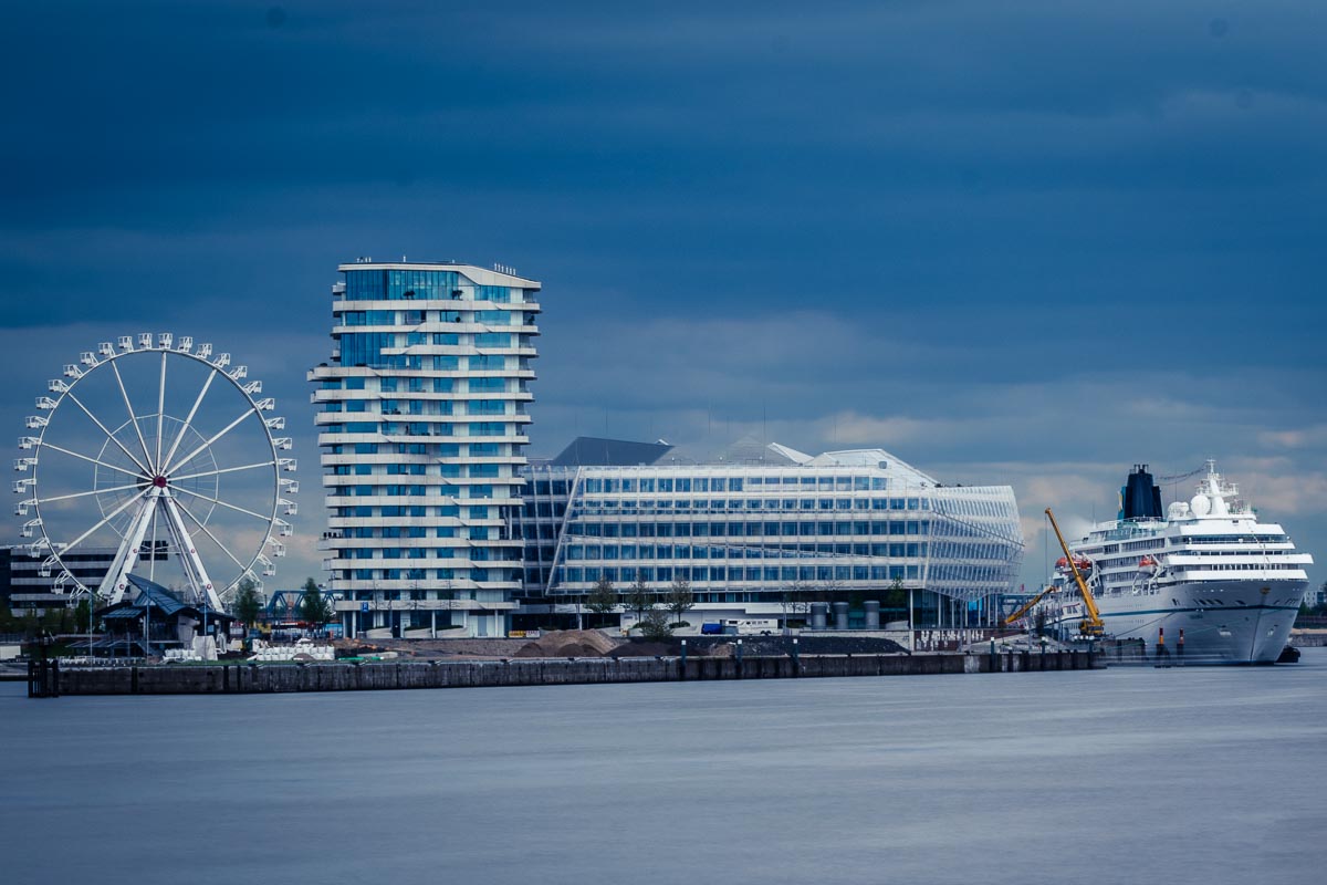 25 Sekunden Stillstand im Hamburger Hafen