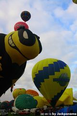 25. WARSTEINER INTERNATIONALE MONTGOLFIADE / Die Wespe aus Brasilien.