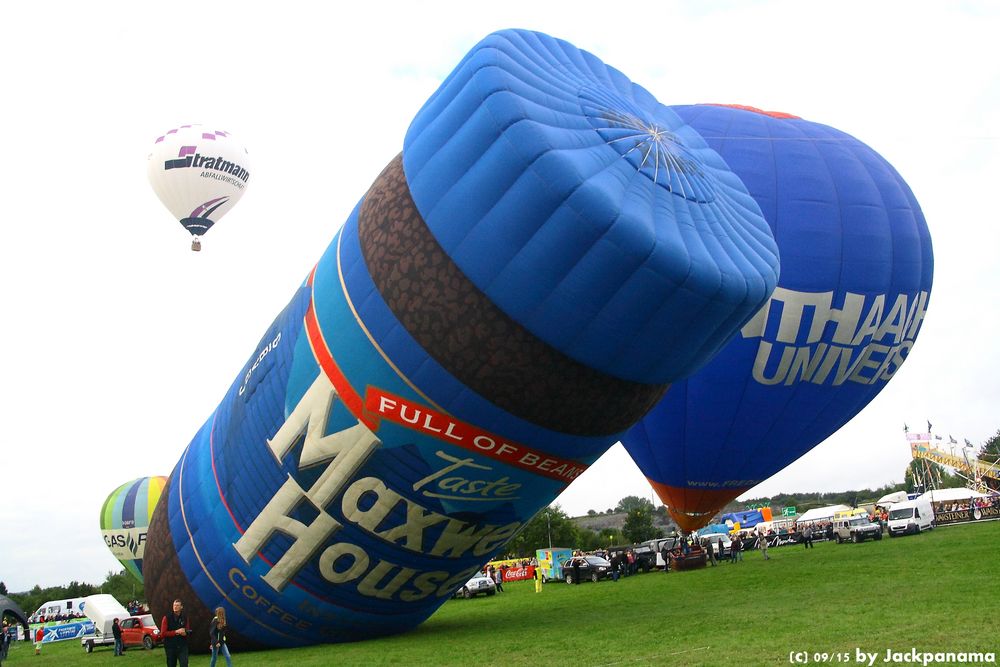 25. WARSTEINER INTERNATIONALE MONTGOLFIADE / Sonderformen bei der Montgolfiade