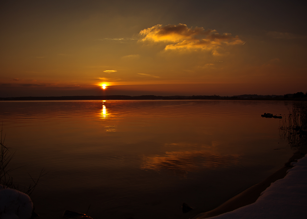 25.01.2014 wenn die Sonne Gute Nacht sagt