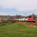 25.03.17 Leerzementzug Regensburg Hafen- Bln. Rüdersdorf in Limbach/ Vogtland 