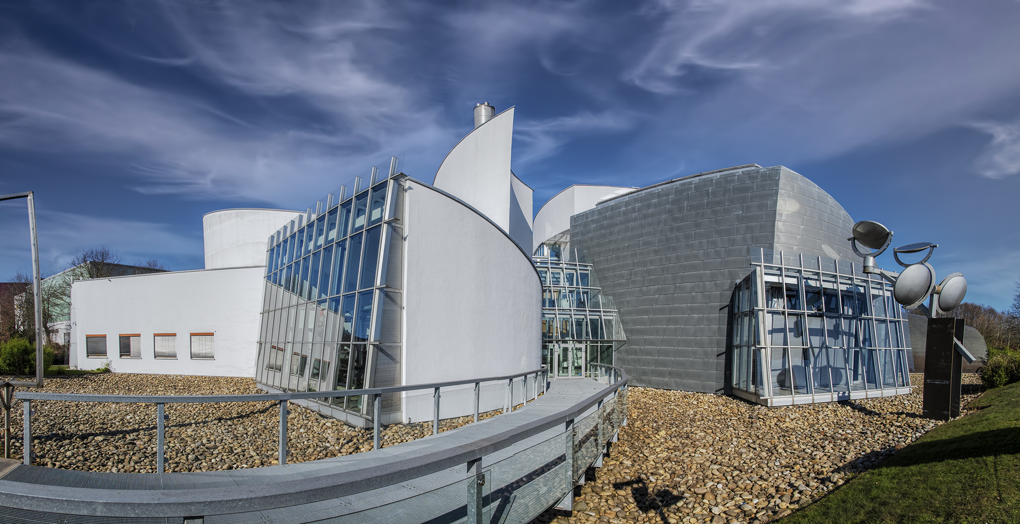 2564SC-65SC  Energie Forum Bad Oeynhausen Gehry Architektur Panorama