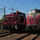 260 239 und 221 122 in Koblenz Lützel