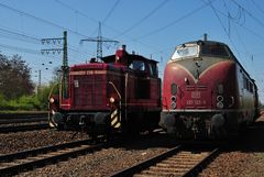 260 239 und 221 122 in Koblenz Lützel