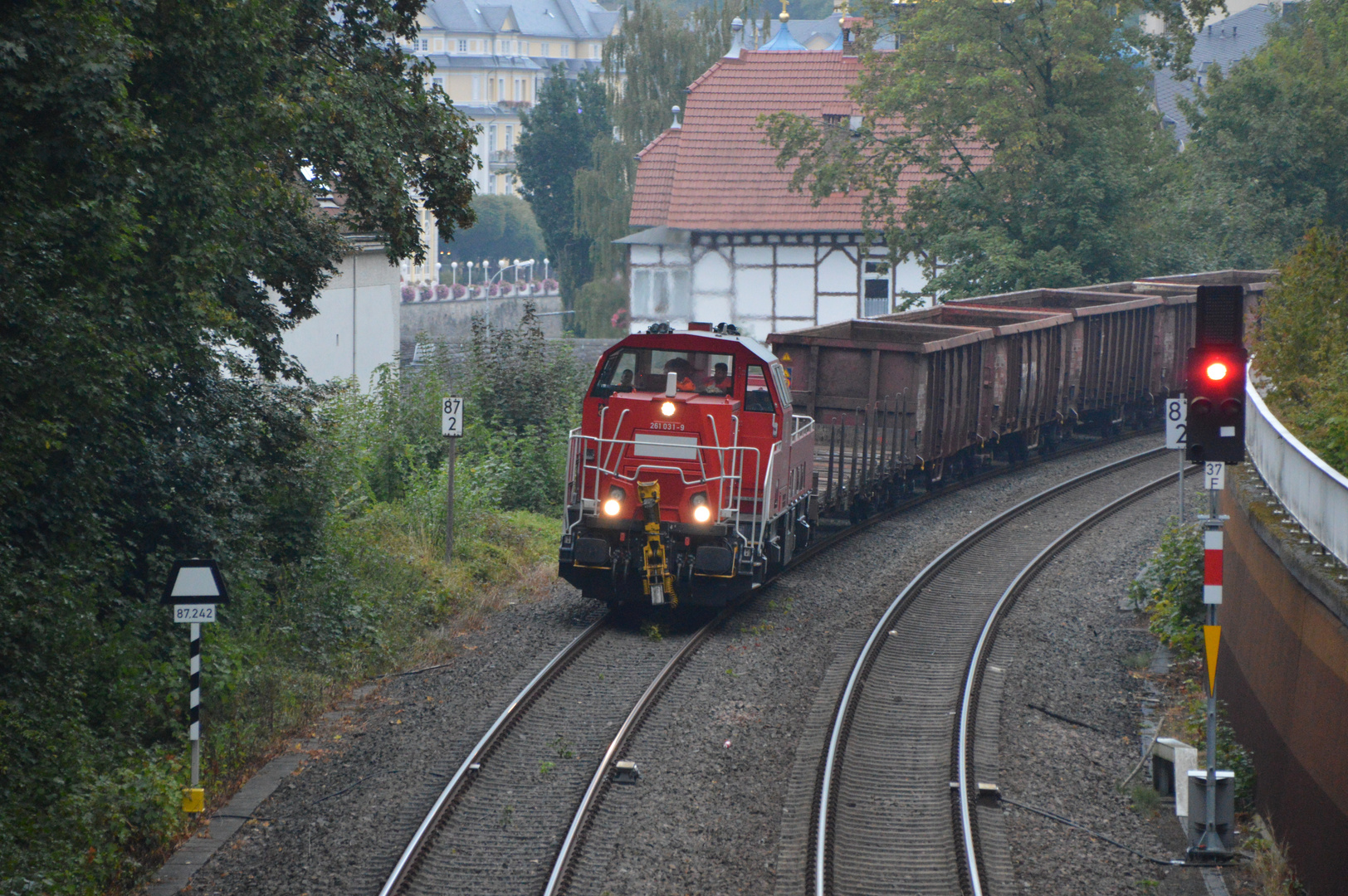 261 031-9 in höhe Malbergbahn