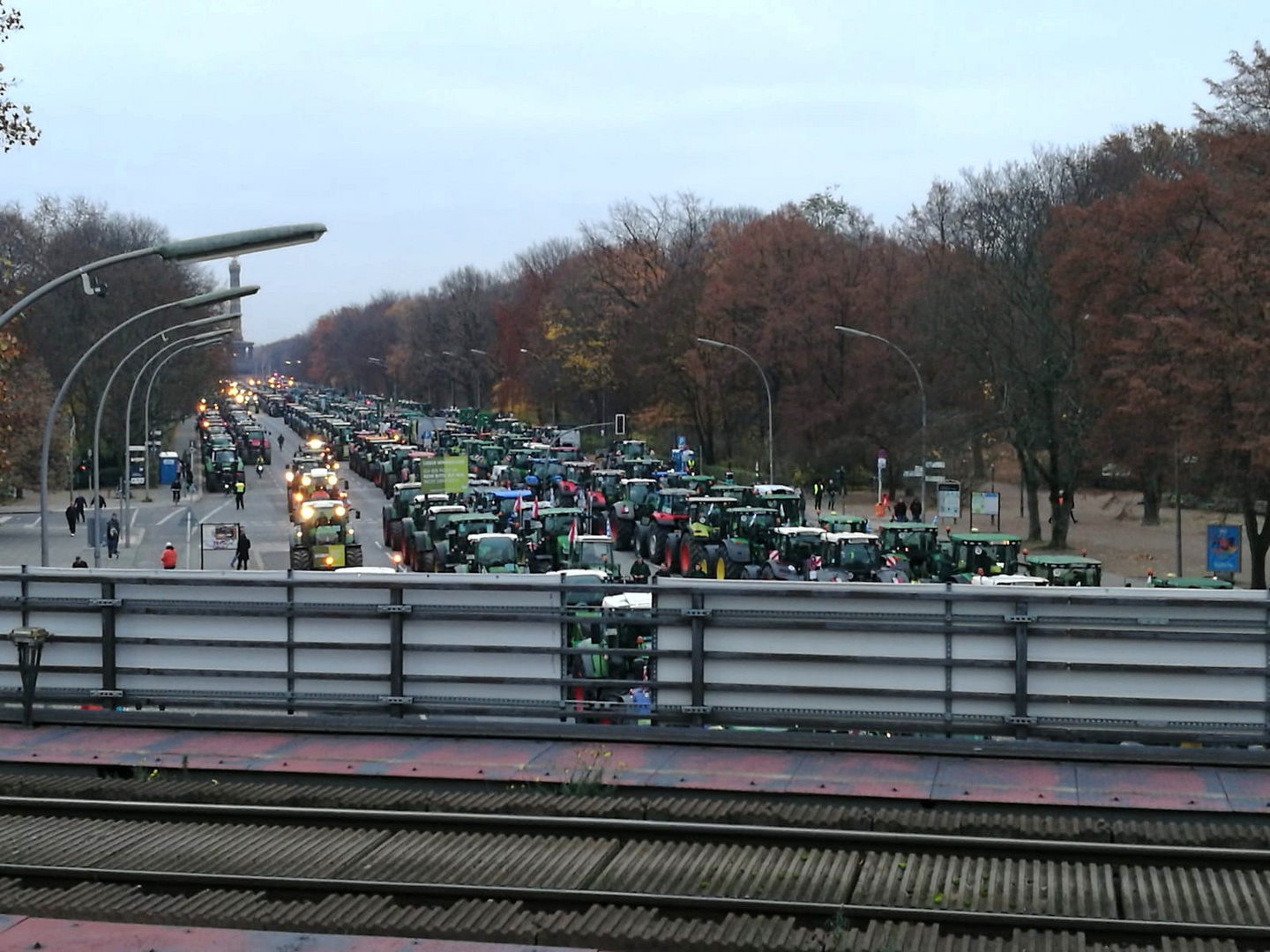 26.11.2019 Traktoren in Berlin 