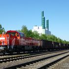 265 029 mit Schrott für HKM in Duisburg Wanheim, 16.04.2014