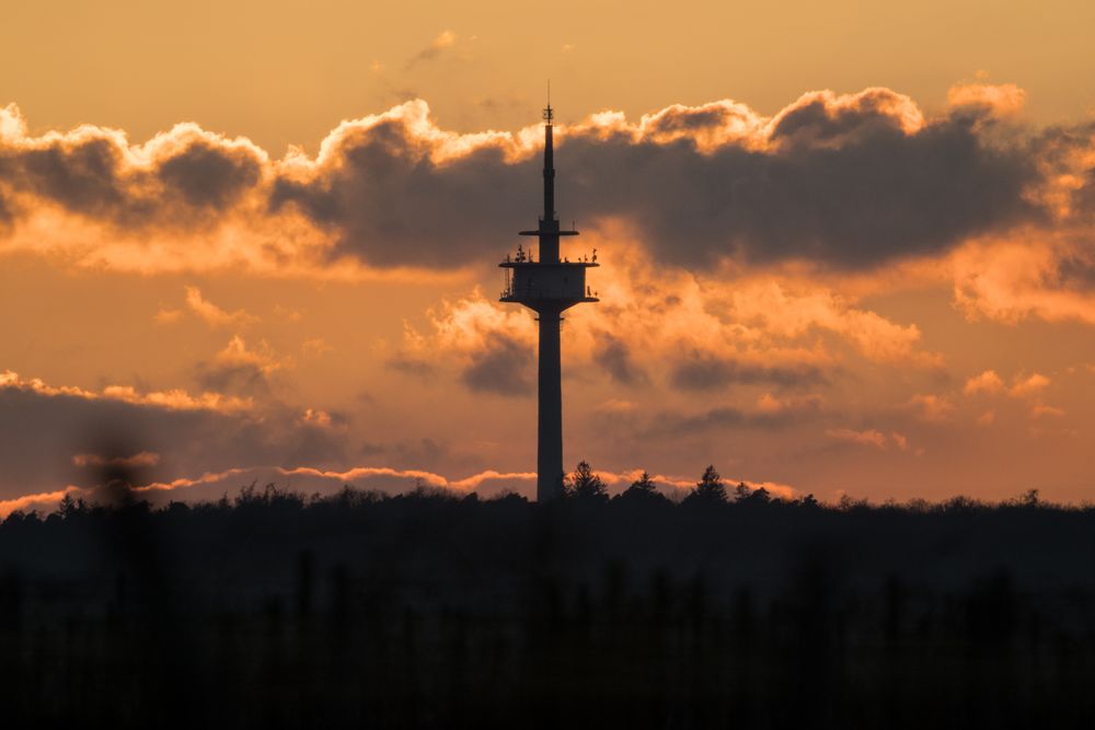 27.02. 2024 kurz vor Sonnenuntergang