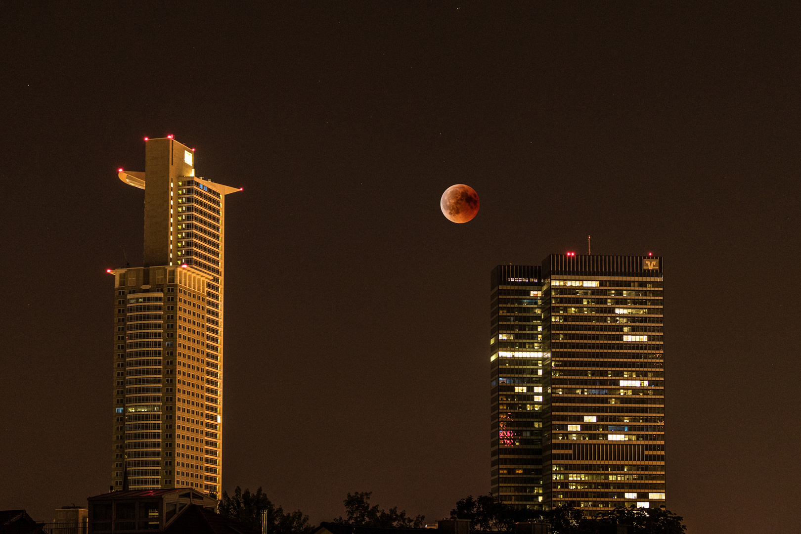 27.07.2018 Mondfinsternis Frankfurt am Main